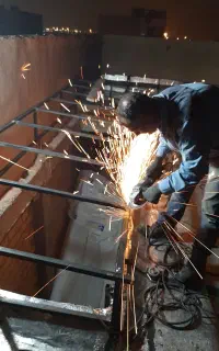 جوشکاری.تخریب.لوله کشی.برق کاری