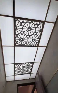 اجراکناف پی وی سی تایل60×60سقف کاذب دیوارپوش
