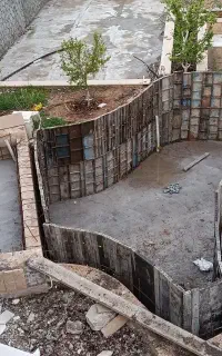 با سلام اجرای اسکلت بنایی و بتی با مصالح و دست مزد