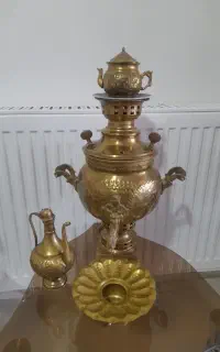 قوری برنزی وستش