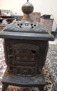 بخاری چدنی قدیمی انتیک فروش در قوچان