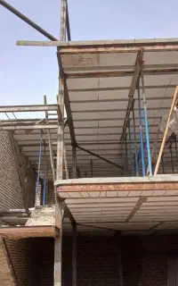 اجرای سقف تیرچه آکاستیو بلوکه به صورت کامل دستمزدی