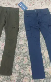 ۲ عدد شلوار چهار جیب در سایز ۳۲