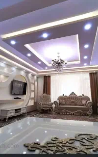 کناف و گچبری سفید کاری و لکه گیری