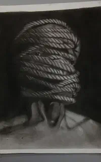 نقاشی سیاه قلم