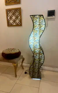 آباژور ایستاده پلنگی