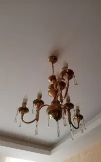 لوستر برنجی قدیمی