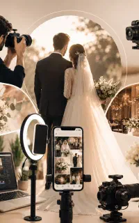 آتلیه عکاسی و فیلمبرداری عروسی وکلیپ اینستاگرامی
