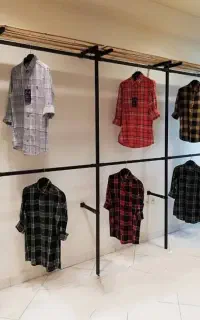 رگال لباس ایستاده و دیواری دکور شلف