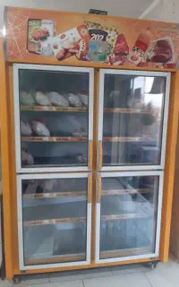 یخچال فریزر فروشگاهی و مرغ بر