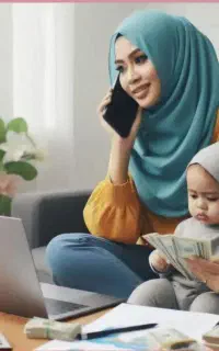 استقلال مالی باگوشی هوشمنددرکنارخانواده