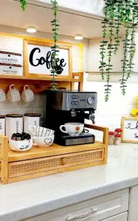 مینی کافی بارکد ۹۰۹۰/شلف/قفسه دیواری/نوین چوب