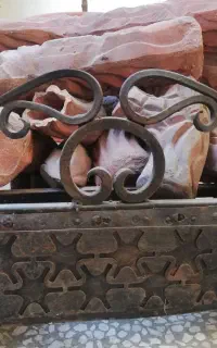 منقل گازی شومینه