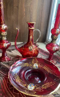 ظروف شاه عباسی فاخر و‌زیبا