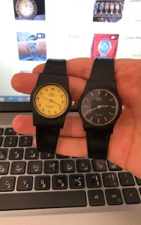 2 عدد ساعت مچیQUARTZ اصل