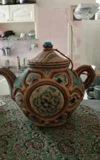 قوری بزرگ دکوری
