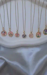 فروش گردنبند مینا کاری