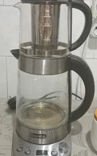 چای ساز شیشه ای دوطبقه bonito