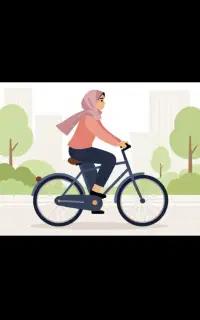 آموزش دوچرخه سواری بانوان و کودکان با مربی بانو