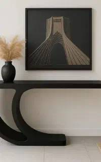 کنسول. دکوری مینیمال خاص