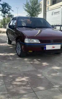 پژو عنابی