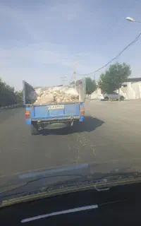 حمل نخاله با نیسان کمپرسی در قم