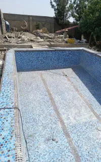 بنای کاشی کاری واش بتن استر زنی محوطه سازی