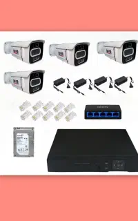 دوربین مداربسته دید در شب +دزدگیر اماکن با گارانتی