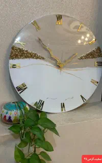 ساعت دیواری رزینی