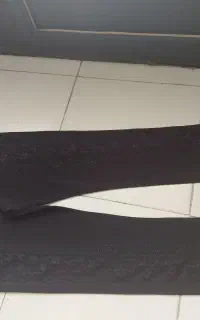 شلوار کمر کش کرپ کارشده نو نو