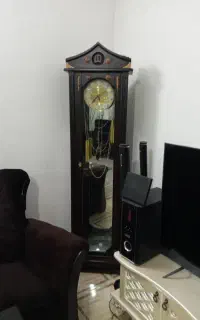 ساعت زمینی چوبی