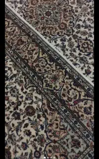 قالیچه کرک کاشان (جفت بدون قناس)