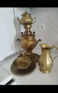 سماور برنجی