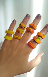 انگشتر خمیری یک جا ۲۵۰ ت