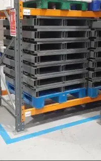 قفسه راک صنعتی، راک کارکرده