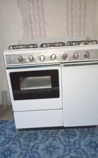 اجاق گاز شش شعله قدیمی فر دار