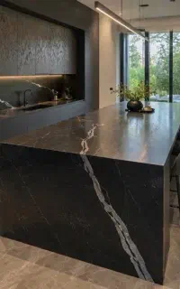 گرانیت مشکی نطنز، کانتر و کف