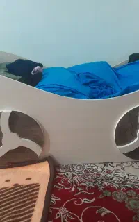 تخت خواب کودک با دشک نونو