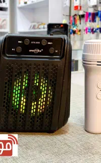 اسپیکر بلوتوثی + میکروفن بیسیم مدل GTS-2005