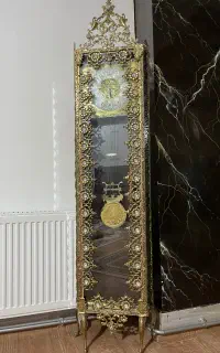 ساعت ایستاده برنز