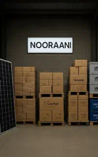 برق خورشیدی ۴۰ ساله باغ و ویلا با گارانتی