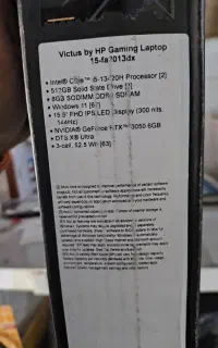 laptop HP victus gaming fa2013dx