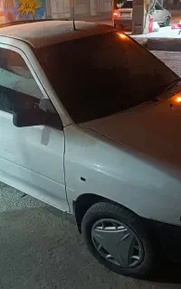 پراید بار سفید