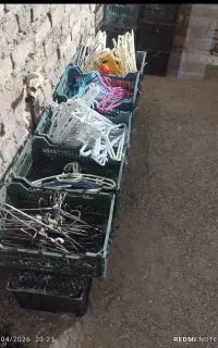 چنگک پلاستیکی و آهنی