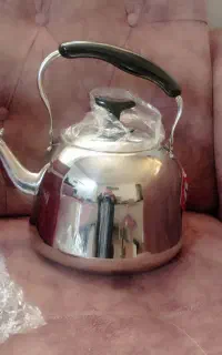 کتری استیل ۴لیتری NEW SILVER