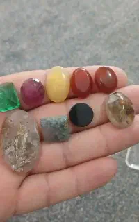 نگین اصل انگشتر. نقره و ...