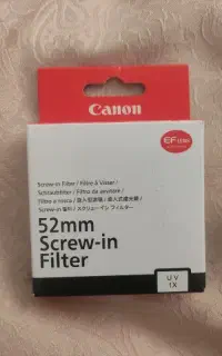 فیلتر uv 52mm برند کنون
