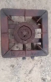 اجاق گاز تک شعله بزرگ