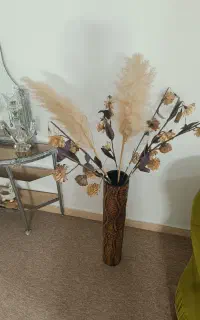 گلدان چوبی