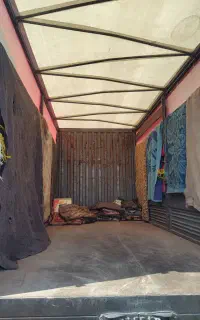 حمل بار اسباب اثاث منزل باربری خاور نیسان کارگر